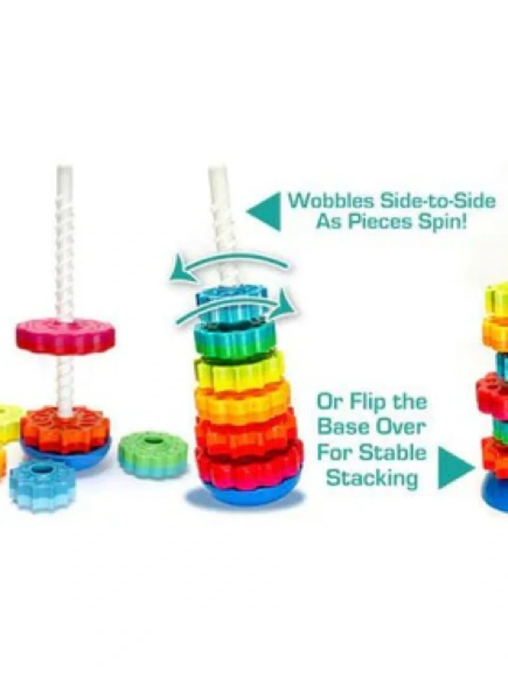 Like new Fat Brain Toys SpinAgain